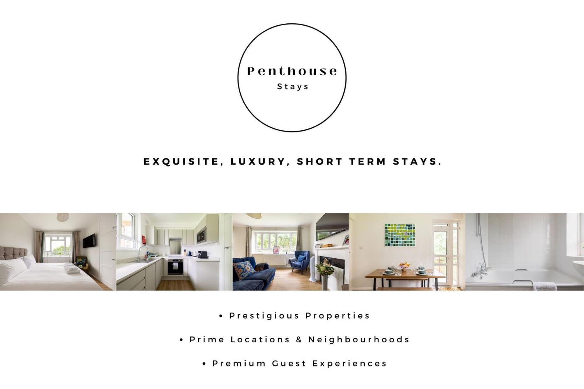 Penthousestays Wimbledon - Chic 2 Bedroom King Bed With Balcony - 2 Mins From Wimbledon Tennis Club And Museum - Aeltc Appartamento Londra
